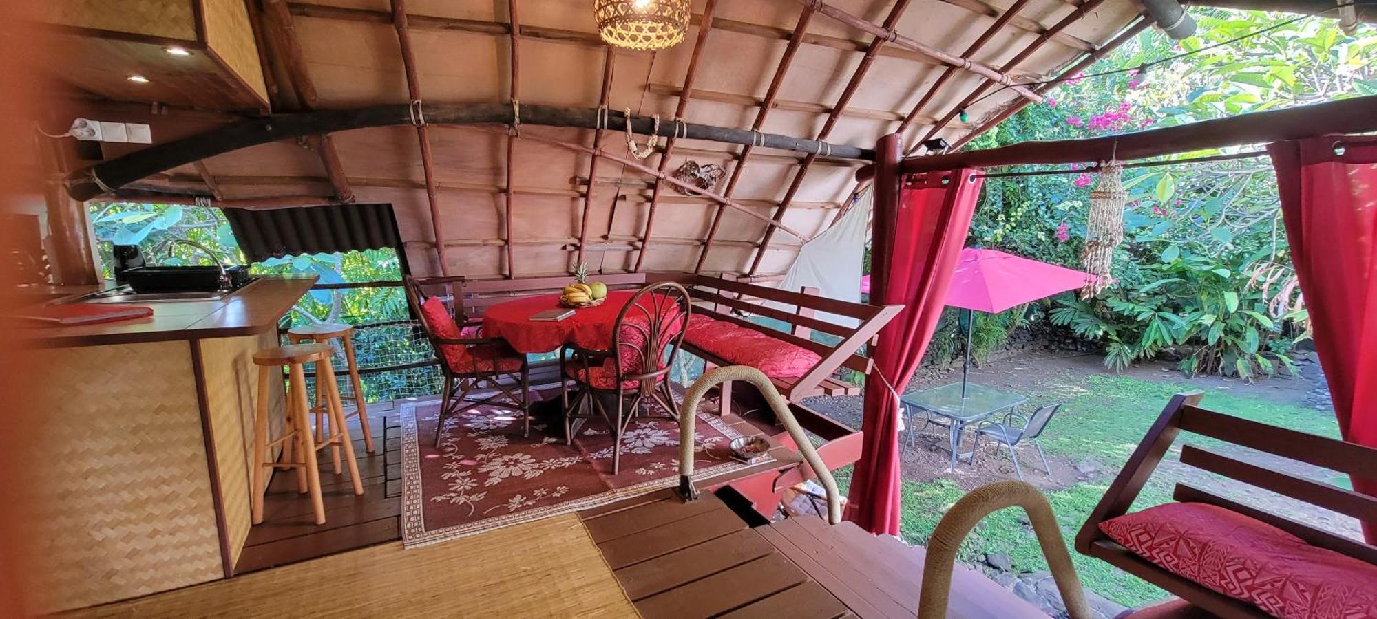 Location " La Pirogue " Maison D'Hotes A Moorea Haapiti Eksteriør billede